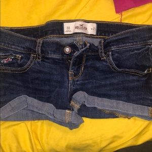 hollister shorts size 00